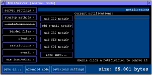 SubSeven 2.2 Edit Server